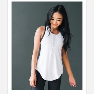 White effortless tank
